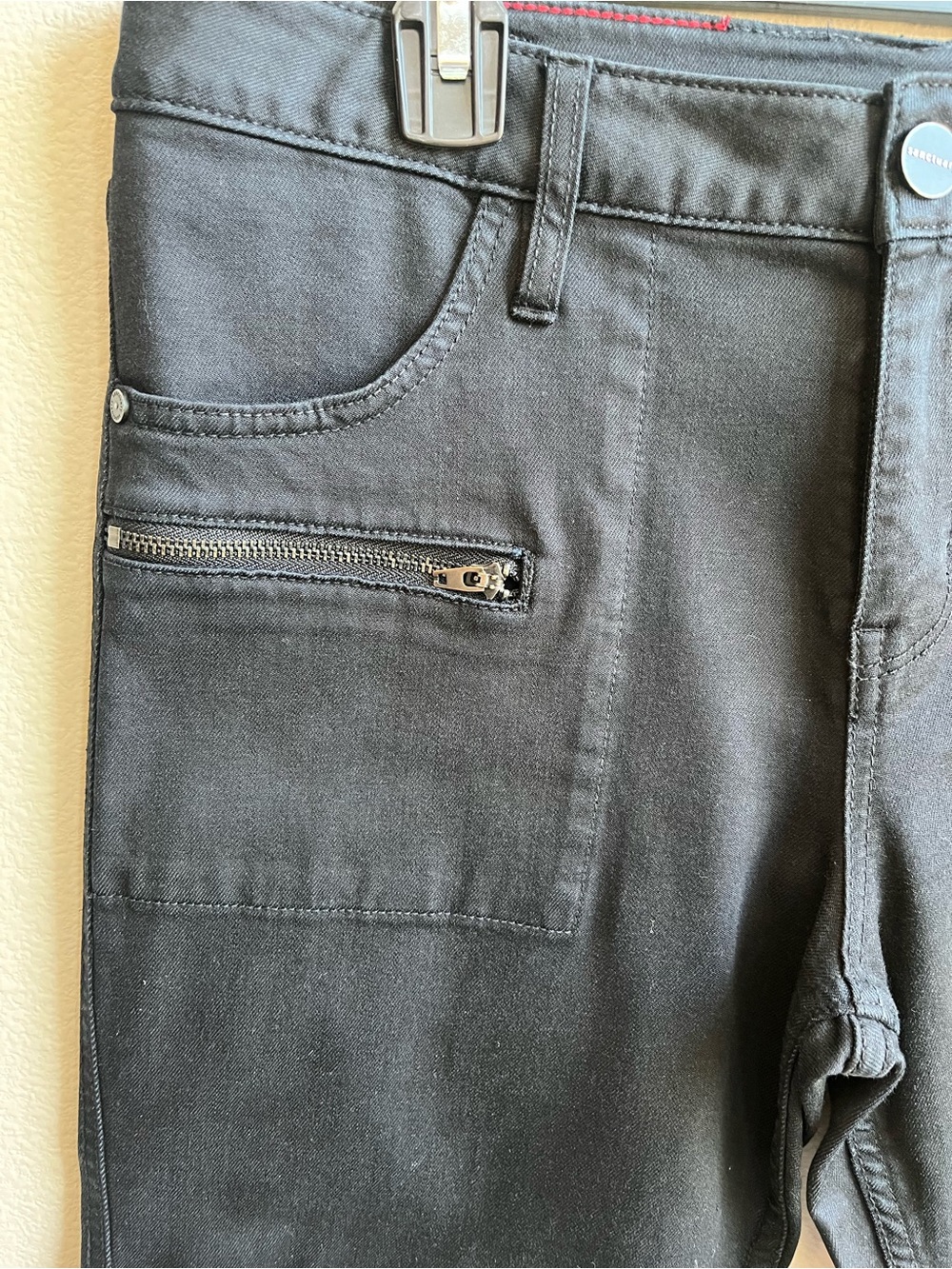 Sanctuary Black Utility Skinny Jeans Size 10/30 - Picture 3 of 6